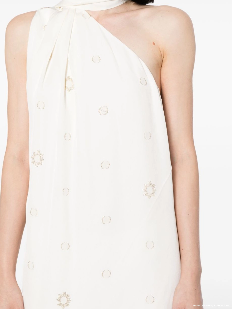 Cheap Stella McCartney Women gown one-shoulder polka-dot 0811